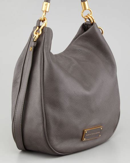 MARC By Marc Jacobs Too Hot To Handle Hobo Bag Faded Aluminum