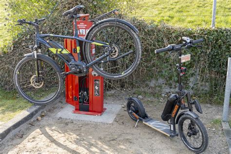 Radreparaturstation In B Sum Frischer Wind