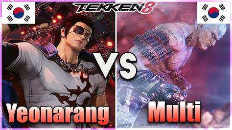 Tekken Yeonarang Hwoarang Vs Multi Bryan Ranked Matches Youtube