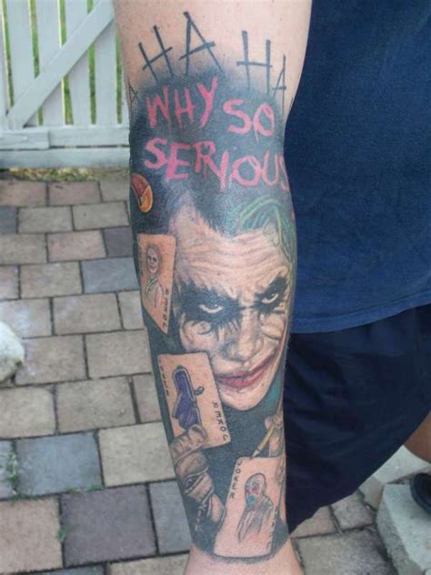 Joker Sleeve Tattoo Designs, Ideas and Meaning - Tattoos For You