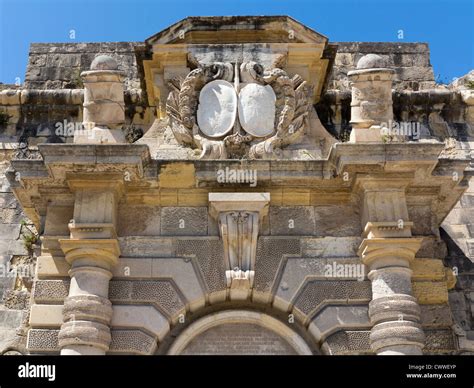 Maltese architecture seen on the streets of the Island of Malta ...