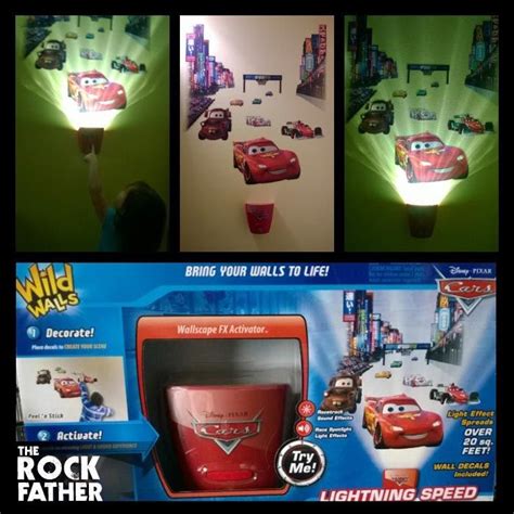 Review Wild Walls CARS Lightning Speed Grand Prix Wall Lights