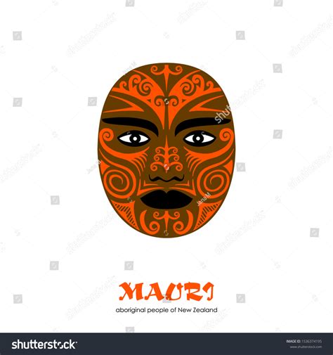 Native New Zealand Maori Tattoo On Stock Vector (Royalty Free ...