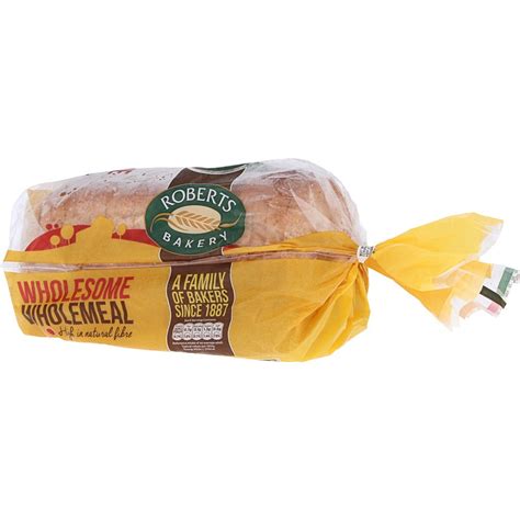 Roberts Wholemeal Medium Sliced Bread G Frozen Bread Frozen