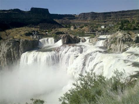 Shoshone Falls in Idaho | Places to go, Natural landmarks, Idaho