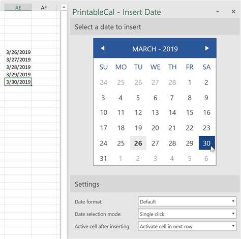 Insert Drop Down Calendar In Excel Without Date Picker In Excel