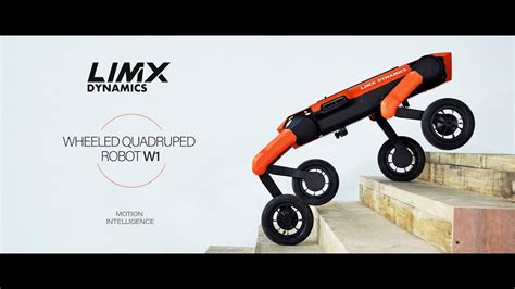 Limx Dynamics Launches First Wheeled Quadruped Robot W1 Youtube