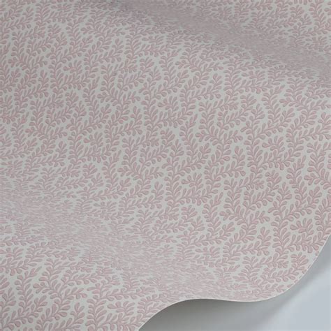 Rushmere Por Colefax And Fowler Old Pink Papel Pintado Wallpaper