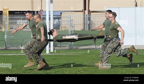 Marines With Marine Aviation Logistics Squadron 13 Mals 13 Compete In