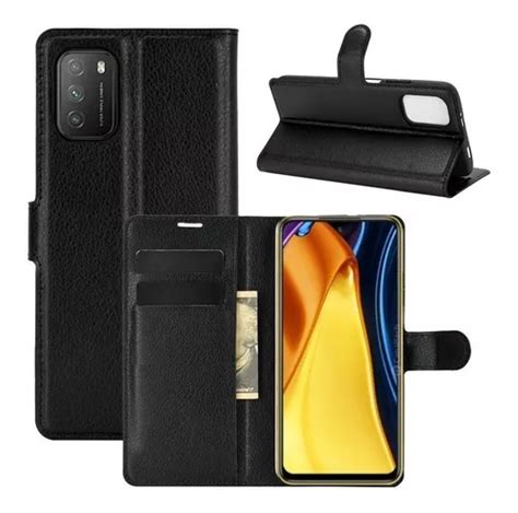 Capa Capinha Carteira Flip P Xiaomi Poco M3 Pro 5g Parcelamento Sem