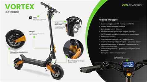 Ms Energy E Romobil Vortex Gold Romobilia