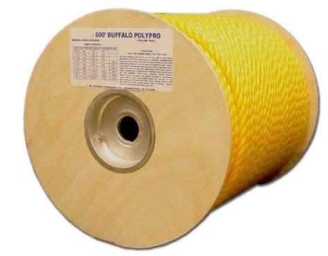 Well Rope 516 Twisted Poly Per Ft Sunnycal Solar Inc