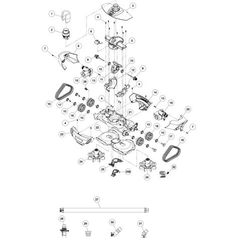 Pi Ces D Tach Es Robot De Piscine Zodiac Mx