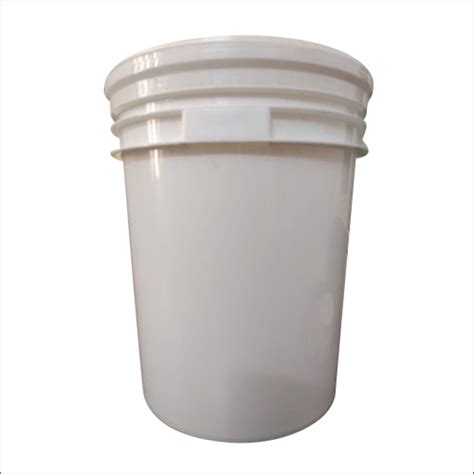 White 26 Ltr Hdpe Lubricant Oil Bucket At Best Price In Delhi Shree