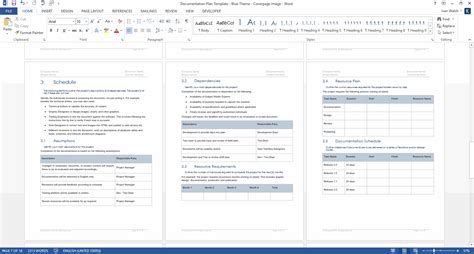 Documentation Plan Template Ms Wordexcel Wbs Templates Forms