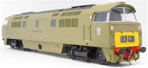 Heljan 5296 Class 52 Western D1000 Western Enterprise In Br Desert Sand Livery Small