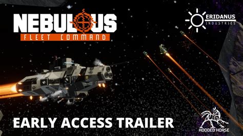 Nebulous Fleet Command Official Early Access Trailer Youtube