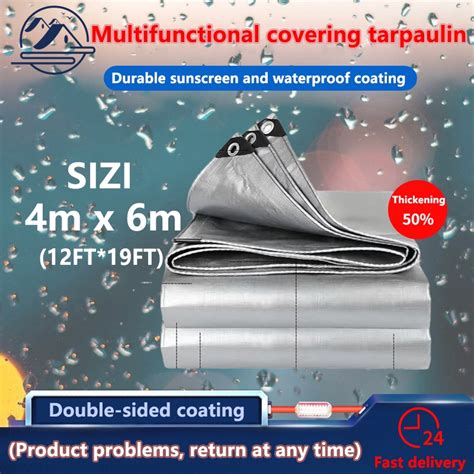 Japan Tarpaulin Roof Rainproof Ft Shade Canvas Tolda Lona Trapal