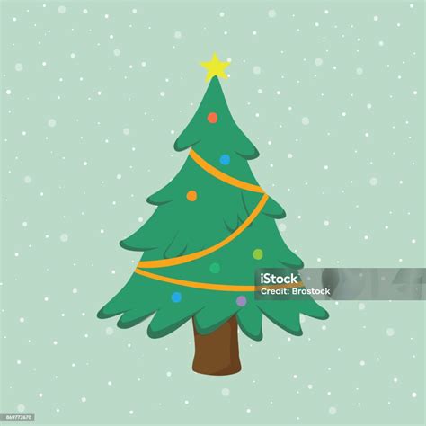 雪背景聖誕樹向量圖形及更多pinaceae圖片 Pinaceae 冬天 冷杉樹 Istock