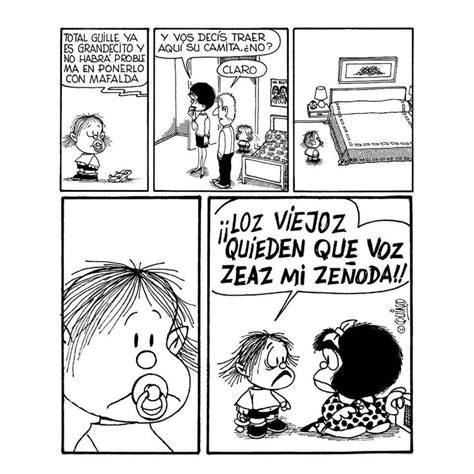 Tira publicada en el libro Mafalda 7 Ediciones de la Flor año 1971