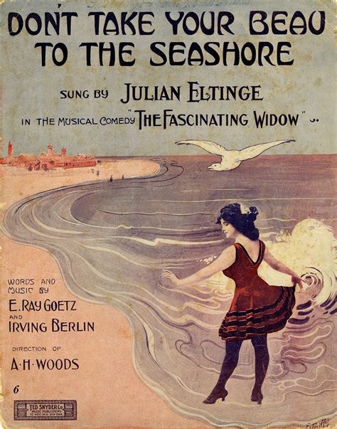 Dont Take Your Beau To The Seashore The American Vaudeville Archive