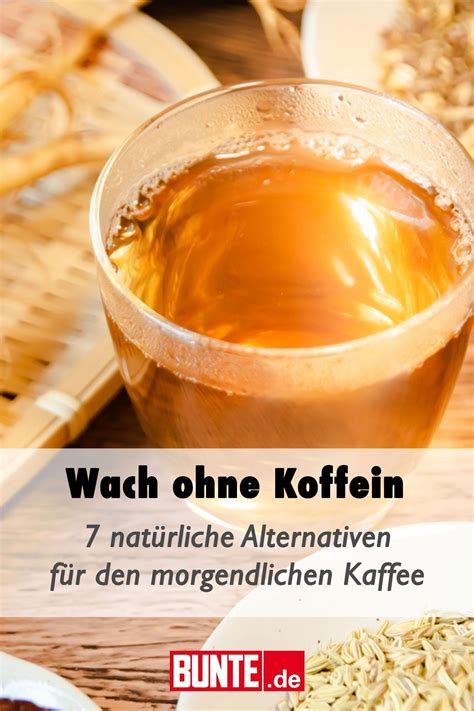 Wach ohne Koffein 7 natürliche Alternativen für den morgendlichen