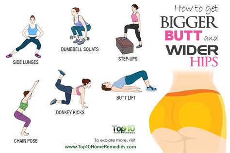 How To Get A Bigger And Wider Butt Ejercicios De Tabla Ejercicios De