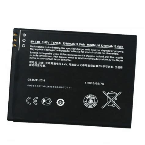 Bv T D Originele Batterij Mah Voor Nokia Microsoft Lumia Xl