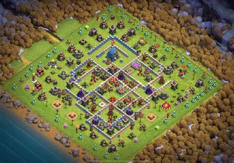 New Base Th Leo Rank Huy N Tho I Th Ng Clash Of Clans