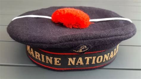 RBFM RFM BACHI Type 1940 ORIGINAL T53 MARINE NATIONALE BONNET DE MARIN