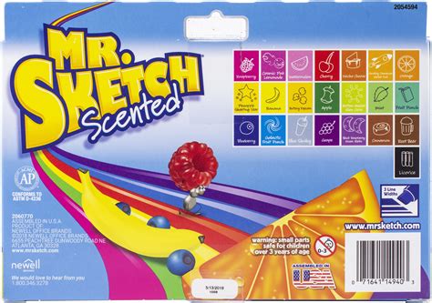 Mrsketch Scented Marker Set 22pkg Chisel