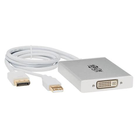 Displayport To Dvi Dual Link Adapter Male To Female 6 In Eaton