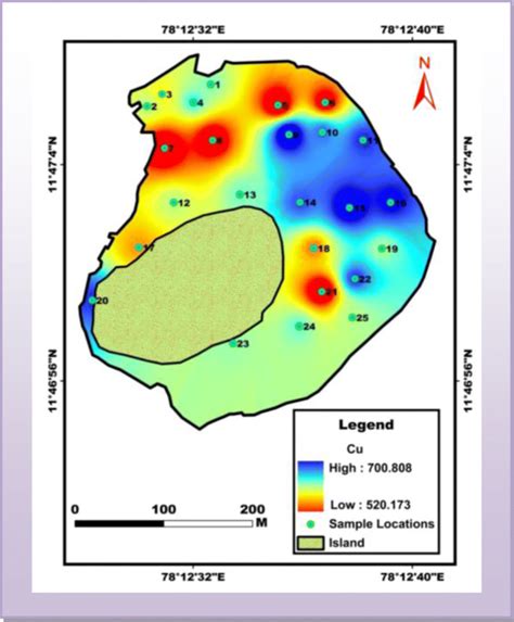 Spatial distribution map of Cu | Download Scientific Diagram