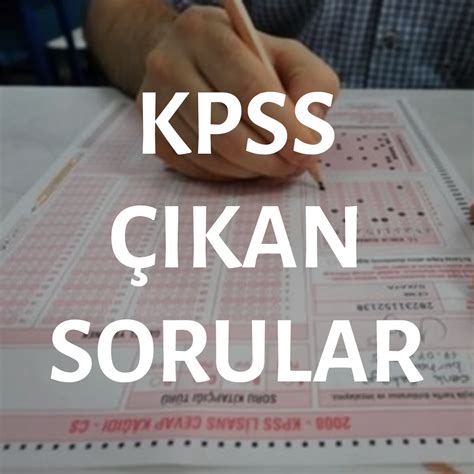 Kpss Lisans Retmenlik Alan Bilgisi Testi Abt Sorular Km