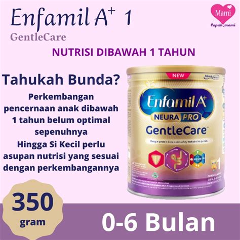 Jual Enfamil A Gentle Care Tahap G Susu Formula Anak Untuk