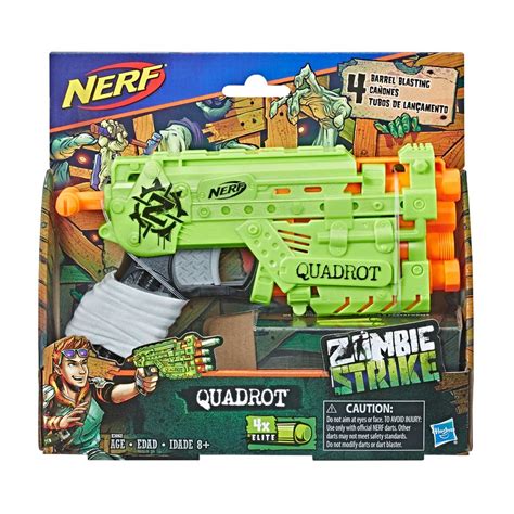 Lan A Dardos Hasbro Nerf Zombie Strike Quadrot