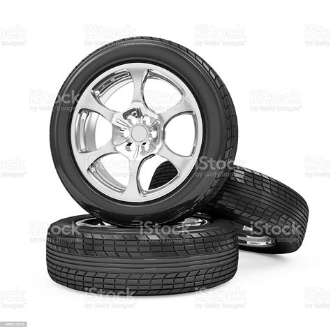 Group Of Car Wheel Stock Photo Download Image Now Aluminum Auto