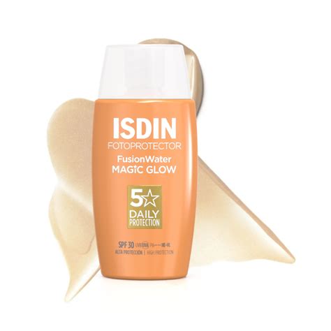 Isdin Fusion Water Magic Glow Spf30 50ml Cosmética Farmaelglobo