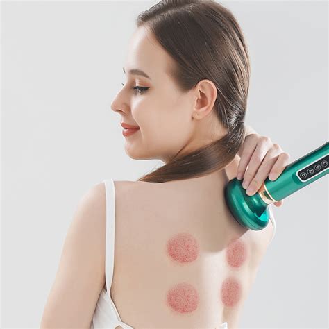 Cupping Gua Sha Massage Heating Smart Electric Cupping Therapy Massager