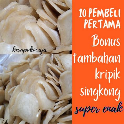 Jual Kerupuk Ikan Tenggiri 250 Gram Shopee Indonesia