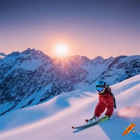 Invitation To Go Skiing On Craiyon