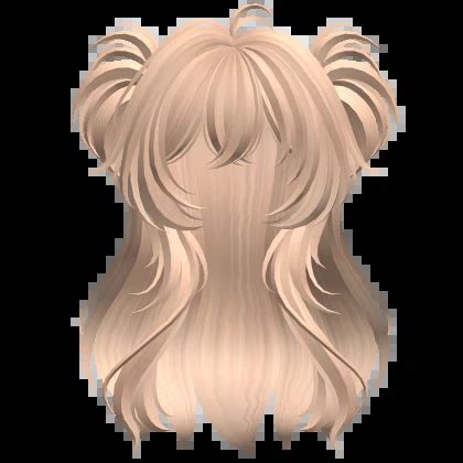 Super Fluffy Spikey Anime Pigtails Blonde Roblox Item Rolimon S