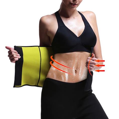 Waist Trainer Belt Belly Fat Burner For Women Men Neoprene Slimming Shape Belt Corset Tummy