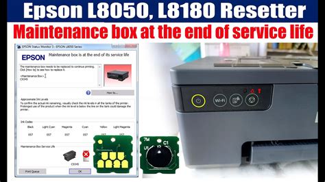 Epson L L C L L Maintenance Box How To Replace By