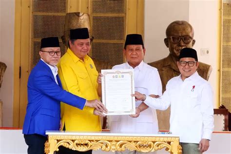 Dapat Dukungan Capres Dari Golkar Pan Prabowo Kita Bagian Tim Pak