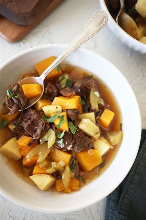 Balsamic Beef Stew Instant Pot Or Slow Cooker Living Loving Paleo