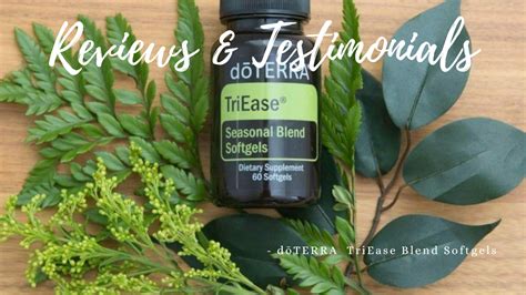 Doterra Triease Softgels Reviews And Testimonials Home Essential Oils