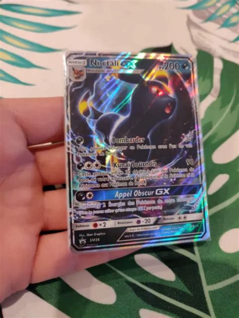 Carte Pokemon Noctali Sm Ultra Rare Gx Promo Soleil Et Lune Sl Fr Eur