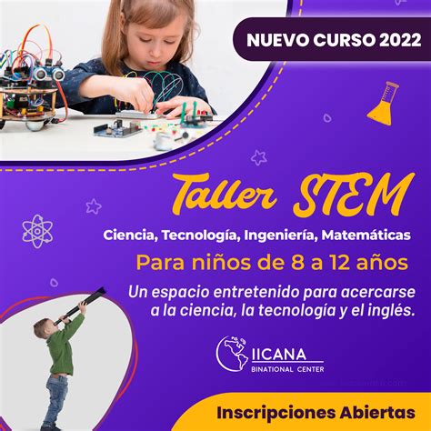 Taller Stem Flyer1 IICANA