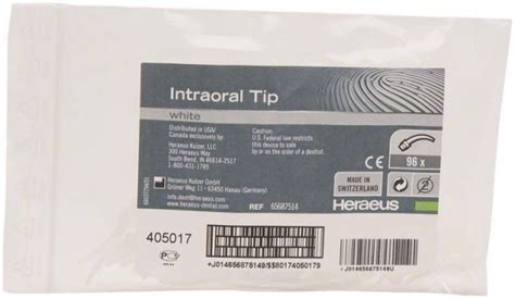 Intraoral Tips White